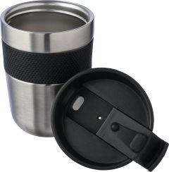 Stainless steel double walled travel mug (300ml)