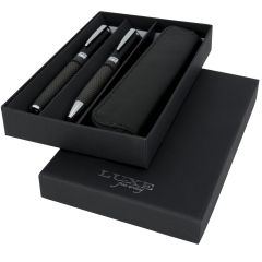 Luxe Carbon Pen Gift Set With Pouch