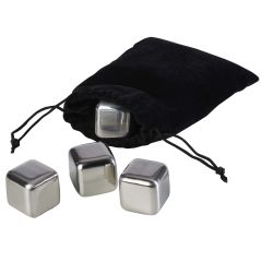 Froz stainless steel ice cubes set