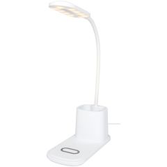 Bright Desk Lamp With Wireless Charger And Organiser