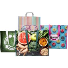 Laminated totes sample box