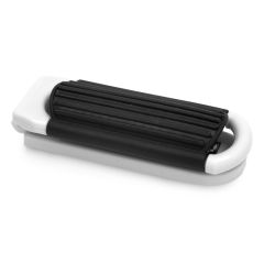 Make-up mirror mirror with foldable brush