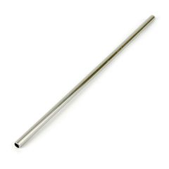 Uk Stock Silver Metal Straw