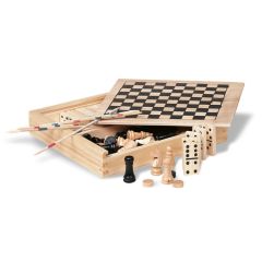 TRIKES Wooden Board Games Set