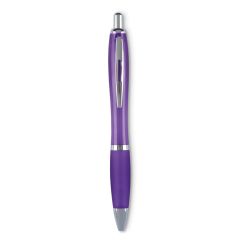 RIOCOLOUR Purple Pen With Soft Grip