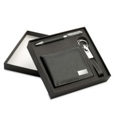 ELEGANCI Wallet Pen And Keyring Gift Set