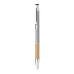 SPARTA Push Button Aluminium Pen With Bamboo Grip