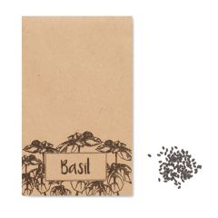 BASILOP Basil Seeds in Craft Envelope