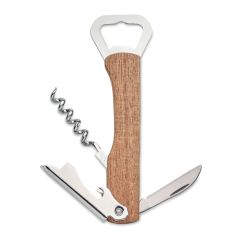 WOOL 3 in 1 bamboo bottle opener