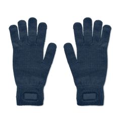 HANDNIT Knitted gloves in RPET