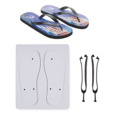 DO MEL Beach Flip Flops Size L fits 40-43