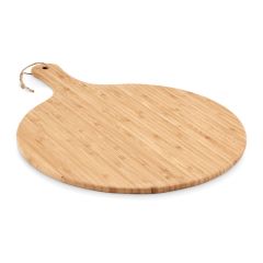 SERVE Bamboo Round Chopping Board With Handle
