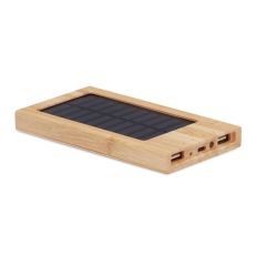 ARENA SOLAR Powered Bamboo Power Bank 4000 mAh