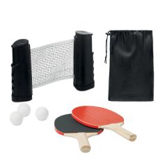 PING PONG Table Tennis Set In Recycled Pouch