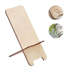 GROUW STAND Wood Phone Stand With Birch Tree Seeds