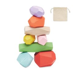 DOLMEN Wooden Stacking Rock Stones