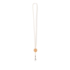 KARA Cotton Lanyard with metal hook