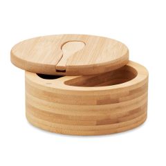 S&P Salt and Pepper Bamboo Box
