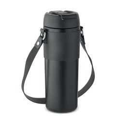 AIRA Double Wall Bottle with Carry Strap