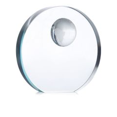 MONDAL Glass Globe Trophy In Presentation Box