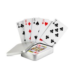 AMIGO Classic Playing Cards In Metal Tin