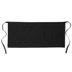 JARED Waiters apron short 195 gr/m2 Black