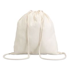 HUNDRED Natural Cotton Drawstring Bag