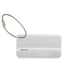 TAGGY Metal Luggage Tag