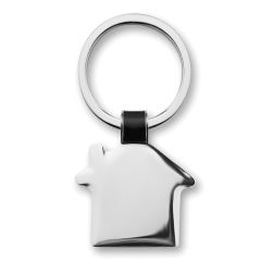 HOUSY House Shaped Metal Keyring