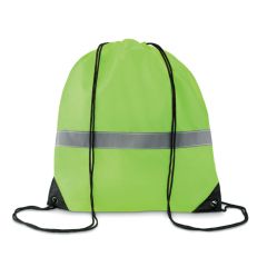 STRIPE Reflective Drawstring Bag
