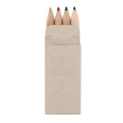PETIT ABIGAIL Pack Of 4 Mini Colouring Pencils