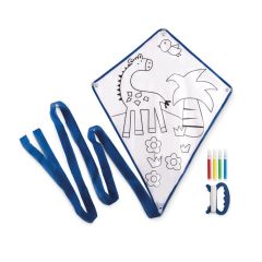 TARIFA Kids Colour In Flying Kite With Felt Tips
