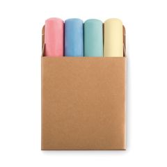 STREET Coloured Chalk Sticks In Card Box