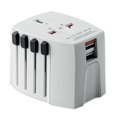 SKROSS Compact World Travel Adaptor With USB