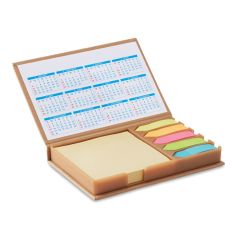 MEMOCALENDAR Sticky Notes And Memo Dispenser With Calendar