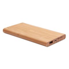 ARENA Wireless Bamboo Power Bank 6000 mAh