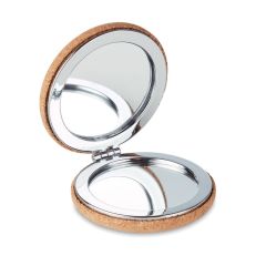 GUAPA CORK Compact Pocket Mirror Round