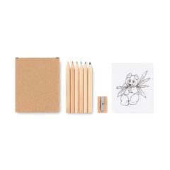 LITTLE VANGOGH Kids Colouring Set