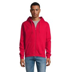 SOLS STONE Hoodie With Full Zip And Kangaroo Pocket Unisex